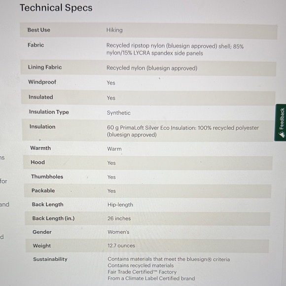 NWT REI Co-op Flash Insulated Hybrid Hoodie Silver Gray Jacket, Women’s Plus 3X - Picture 14 of 15